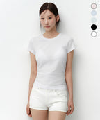 MUSINSA STANDARD WOMAN MUSINSA STANDARD WOMAN Sheer Slim T-Shirt (Various Colors)