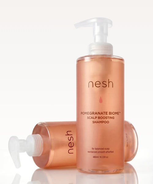 NESH [2-piece set] Pomegranate Biome Scalp Boosting Shampoo 480ml x 2