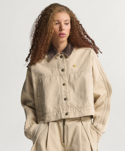 ADIDAS Canvas Track Top Jacket