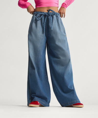 ADIDAS Denim Track Pants Women