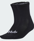 ADIDAS ADIDAS Quarter Length Striped Socks