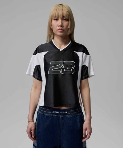 Nike Jordan Flight Jersey Women - Black:White