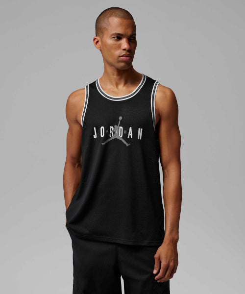 NIKE Nike Jordan Mesh Jersey M - Black:Iron Gray