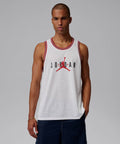 NIKE Nike Jordan Mesh Jersey M - White: Gym Red