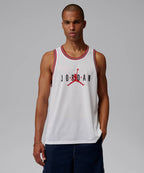 NIKE Nike Jordan Mesh Jersey M - White: Gym Red