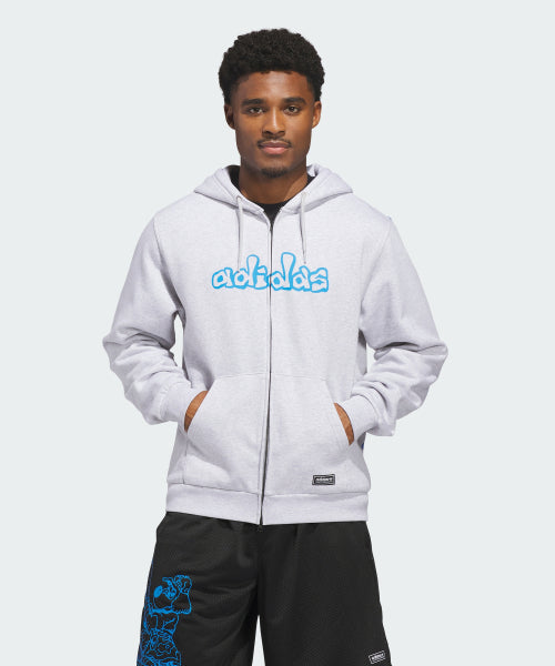 ADIDAS ADIDAS Skateboarding x Kogan Cult Zip-up Hoodie