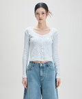 MIXXO MIXXO T-Shirt Small Flower Tank Top Cardigan Setup
