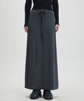 MIXXO MIXXO Pattern Banding Long Skirt C/S