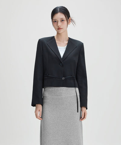 MIXXO Jacket Belt Crop