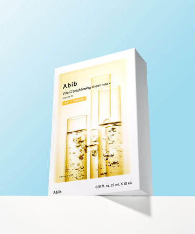 Abib Vita C Radiance Sheet Mask Essential Fit 10 sheets