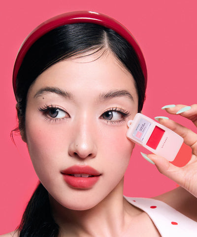 ENTROPY Makeup Slide Up Lip & Cheek Smoothie Edition - Peach Slush