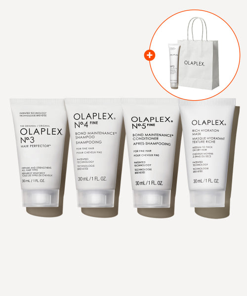 OLAPLEX Repair Hair Routine Travel Kit (NO.3+NO.4F+NO.5F+High Moisturizing Mask)