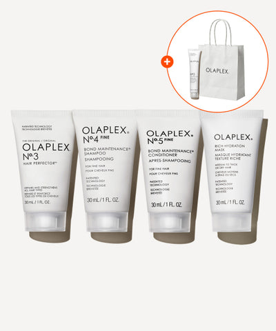 Repair Hair Routine Travel Kit (NO.3+NO.4F+NO.5F+High Moisturizing Mask)