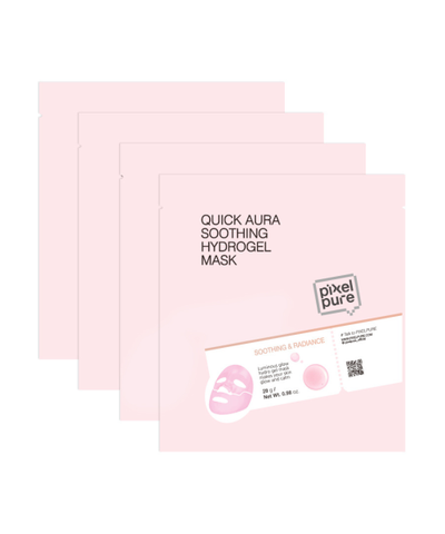 PIXELPURE Quick Aura Soothing Hydrogel Mask (4 sheets)
