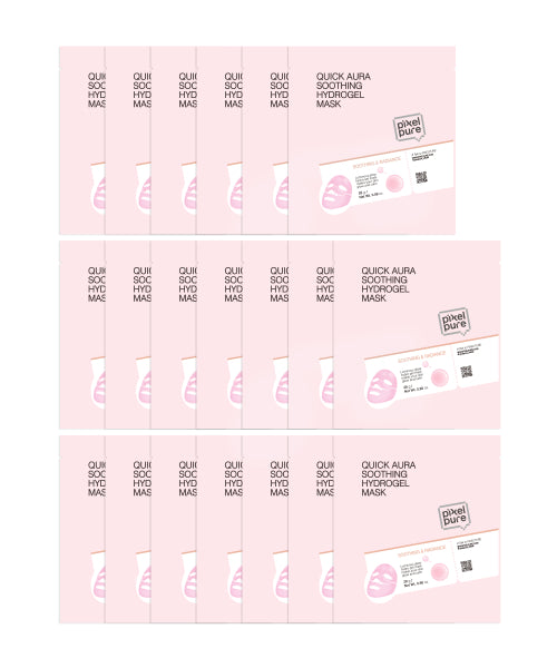 PIXELPURE PIXELPURE Quick Aura Soothing Hydrogel Mask (20 sheets)