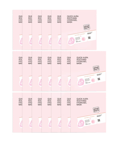 PIXELPURE Quick Aura Soothing Hydrogel Mask (20 sheets)