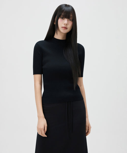 MIXXO MIXXO Essential Knitwear Half High Neck Pullover S