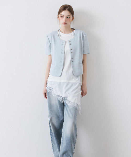 MIXXO MIXXO Denim Semi Balloon Pants