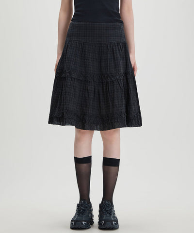 MIXXO Frill Midi Skirt C
