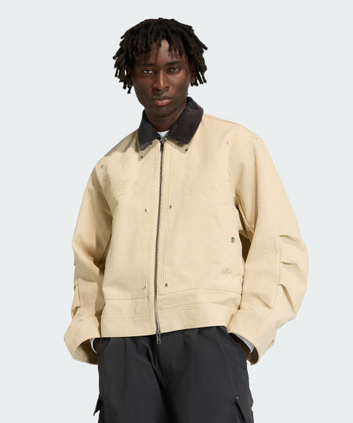 ADIDAS ADIDAS Premium Essential Bomber Jacket - Stone Khaki
