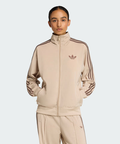 ADIDAS Firebird Loose Track Top - Stone Khaki