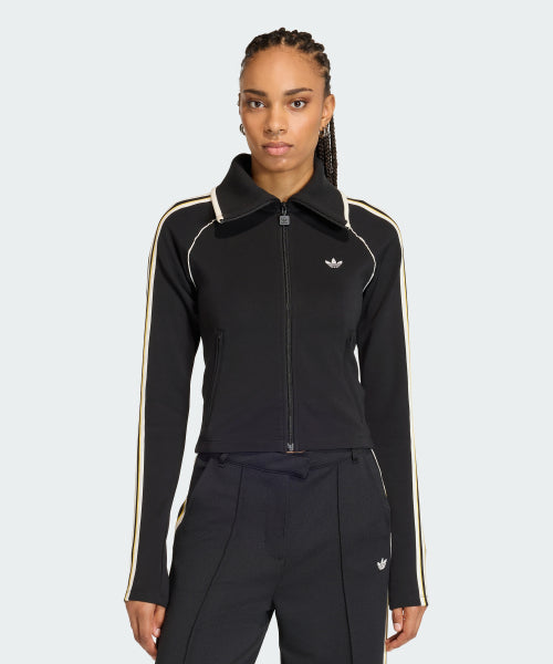 ADIDAS ADIDAS Slim Fit Track Top - Black