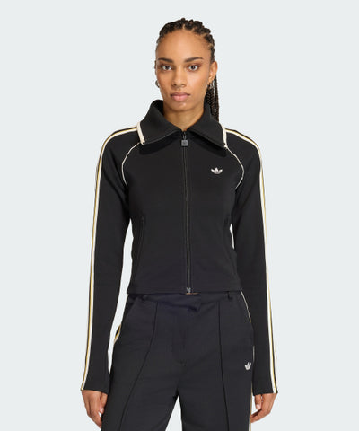 ADIDAS Slim Fit Track Top - Black