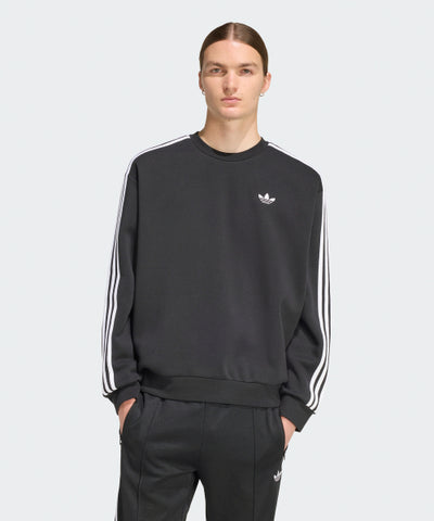 ADIDAS Sweatshirt Oversized Crew Neck - Black