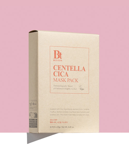 BENTON BENTON Centella Cica Mask Pack 23g 10 sheets