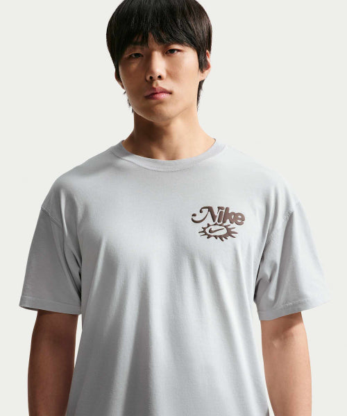 NIKE NIKE T-Shirt M - Pure Platinum:Wolf Gray