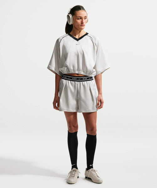 NIKE NIKE Sportswear Loose Fit Satin Shorts W - Light Bone