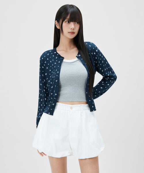 MIXXO MIXXO Cardigan Small Flower Pattern