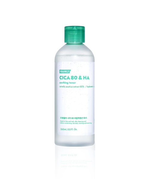 FRANKLY Cica 80 Hyaluronic Acid Toner 260ml