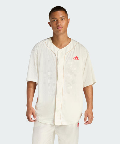 ADIDAS Stadium Mesh Baseball Shirt Men