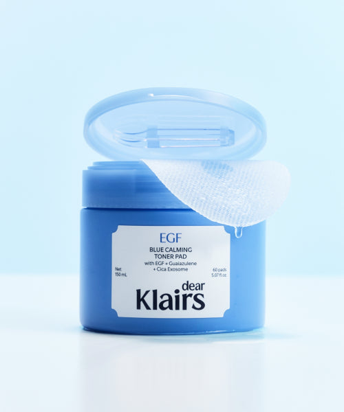 KLAIRS EGF Blue Calming Toner Pads 60 sheets