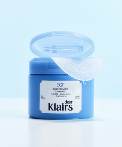 EGF Blue Calming Toner Pads 60 sheets