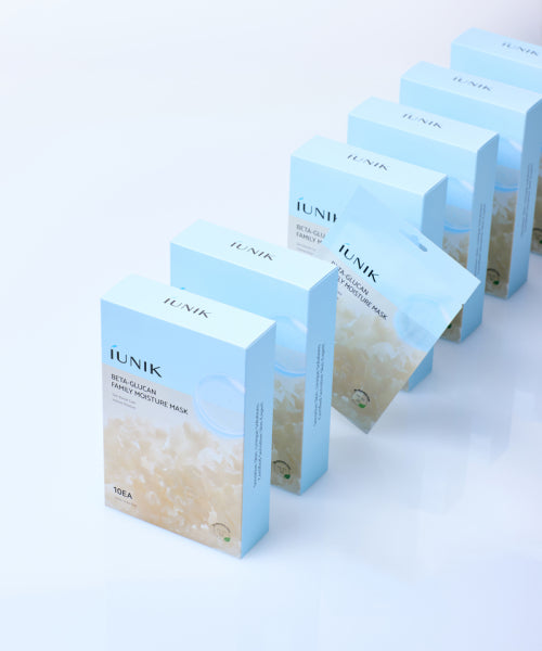 iUNIK iUNIK Beta Glucan Family Moisture Mask 10 packs