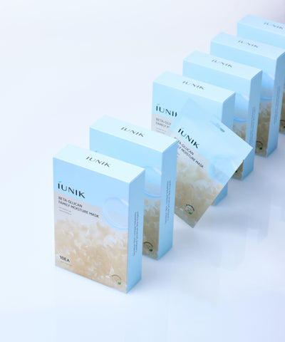iUNIK Beta Glucan Family Moisture Mask 10 packs