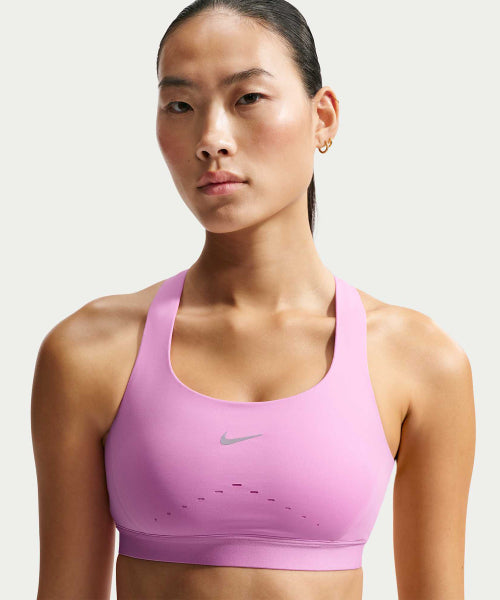 NIKE NIKE Swift High Support Lightly Lined Sports Bra - Light Magenta