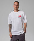 NIKE NIKE Jordan T-Shirt M - White:Black:University Red