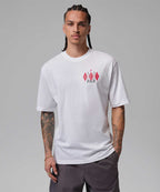 NIKE NIKE Jordan T-Shirt M - White:Black:University Red