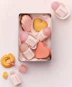 peripera peripera Blurry Talk Cheek Mini Heart Puff Set