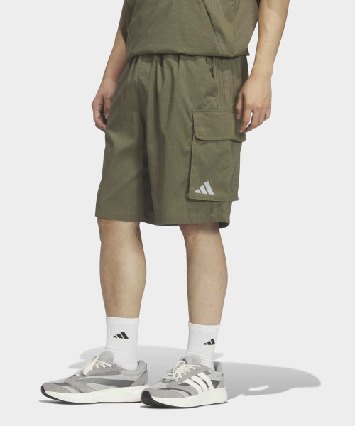 ADIDAS ADIDAS City Tech Cargo Short Pants - Olive
