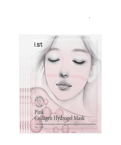 I.ST Pink Collagen Hydrogel Mask (5 sheets)