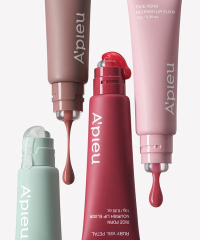 APIEU Rice PDRN Nourish Lip Elixir Cocoa Teddy Hug
