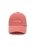 MATIN KIM MATIN KIM Mini Classic Logo Ball Cap in Light Orange