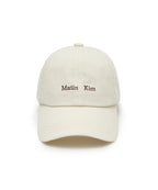 MATIN KIM MATIN KIM Mini Classic Logo Ball Cap in Cream