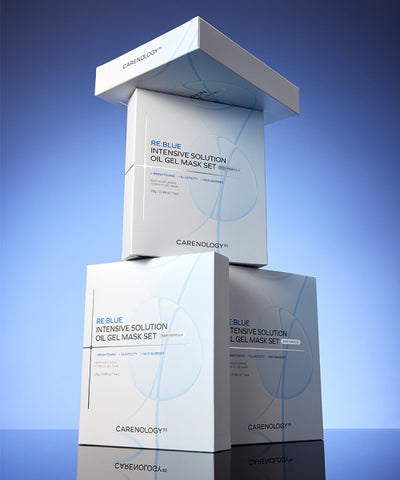 CARENOLOGY Reblue Intensive Solution Oil Gel Mask Set