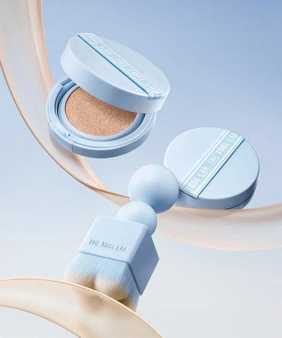 THETOOLLAB Stamp Skin Fit Cushion Airy & Brush 21 Ivory