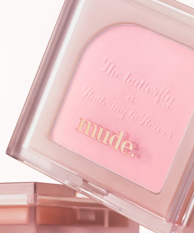 MUDE Flutter Blusher Rose Pink